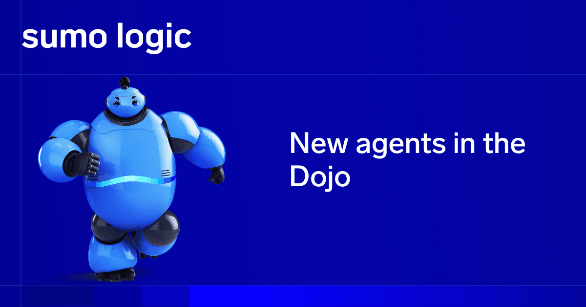 SumoLogic's tweet card. New agents are now available in Sumo Logic Dojo AI, with others coming next year. Learn more about the SOC Analyst Agent, Knowledge Agent, and MCP server.