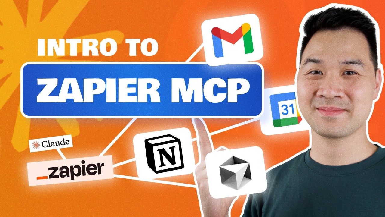 CodeWithChris's tweet card. Zapier MCP Tutorial: The Missing Link That Lets AI Control Your Apps
