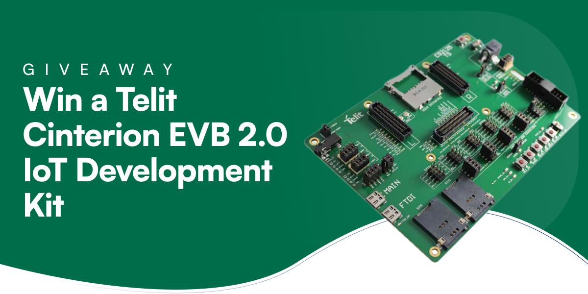 IoTNow_'s tweet card. Innovation starts with the right tools. Telit Cinterion is giving telco and IoT professionals the chance to win an EVB 2.0 Module Evaluation & IoT