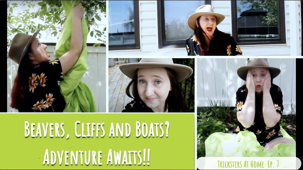 tricksterAB's tweet card. Tricksters At Home - Ep. 7 - Dani's Adventure for Treasure!