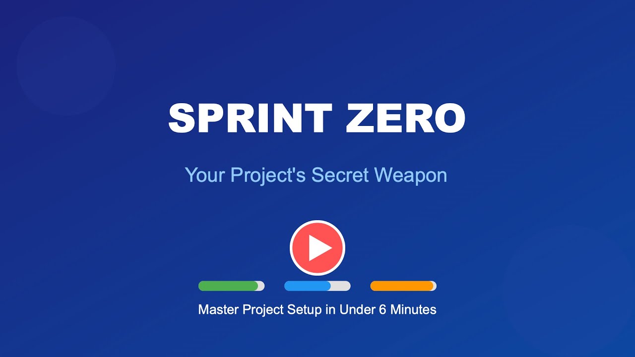 theprogprof's tweet card. Sprint Zero: The 5-Minute Guide to Launching Your Software Project...