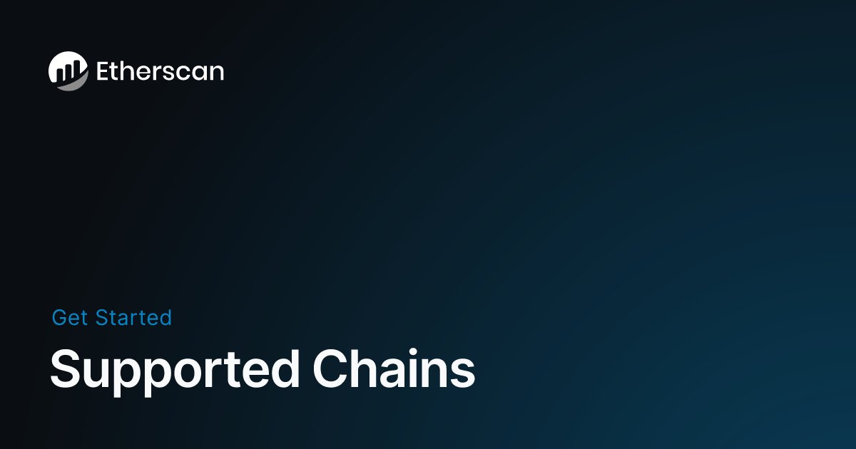 0xV4L3NT1N3's tweet card. Supported Chains - Etherscan