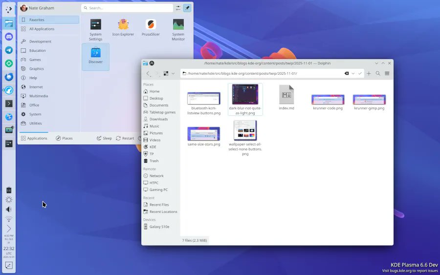phoronix's tweet card. KDE developers announced they are going 'all-in on a Wayland future' and with the Plasma 6.8 desktop it will become Wayland-exclusive