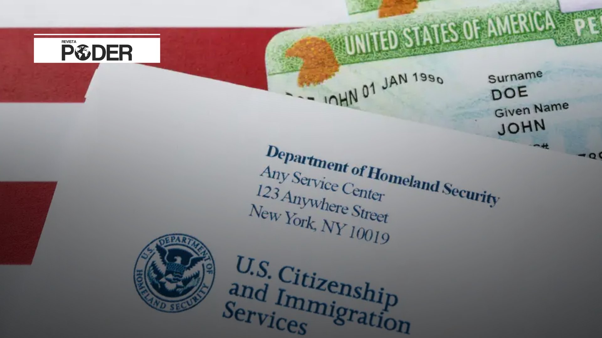 RevistaPODERcol's tweet card. Estados Unidos anunció la suspensión del procesamiento de solicitudes de ciudadanía y de residencia permanente (“green card”) para ciudadanos de 19 países, incluidos Cuba y Venezuela, en una nueva...