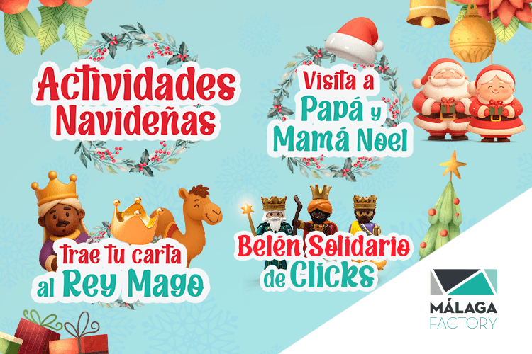 ladiversiva's tweet card. ✅ El Centro Comercial Málaga Factory ofrece un programa navideño para que las familias puedan disfrutar de actividades llenas de magia.