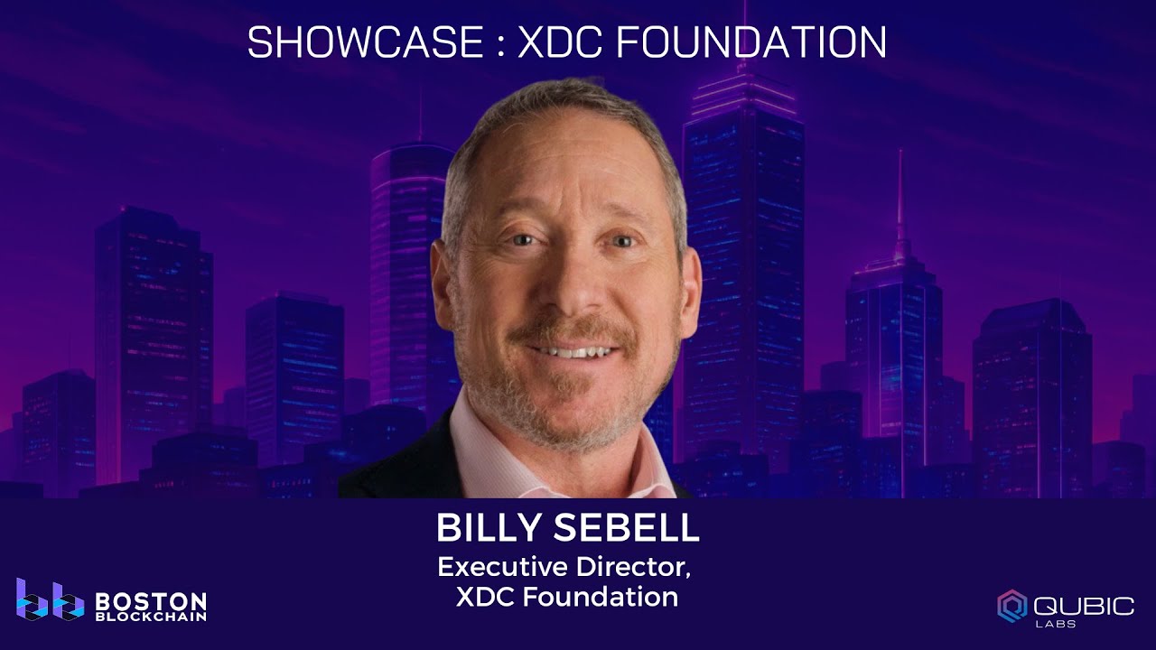 XDCFoundation's tweet card. BBW25 - Day 2 - Sponsored Showcase: XDC Foundation