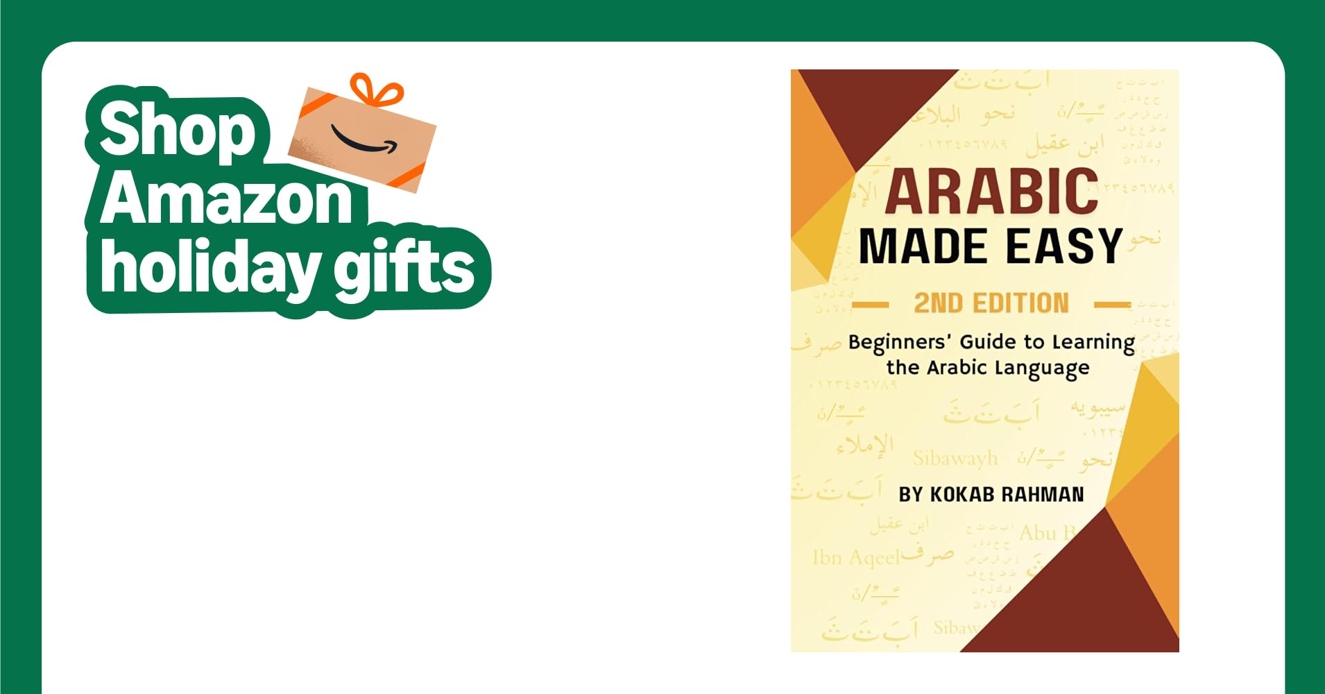 ArabicMadeEZ's tweet card. Arabic Made Easy presents the Arabic language in a simple and easy to learn manner. It makes learning the language very easy. The book uses repetition to enable the student to grasp difficult...