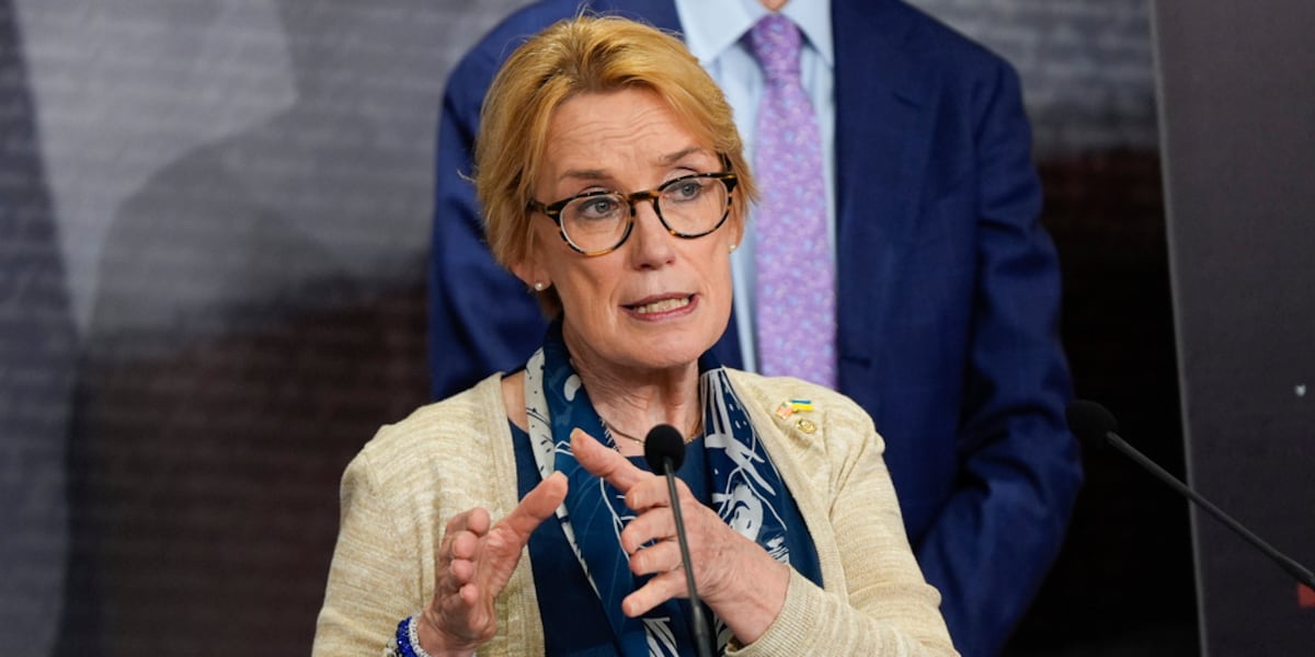 wcax's tweet card. New Hampshire Senator Maggie Hassan is among a group of Senate Democrats being targeted in a weeklong advertisement campaign by progressive group Demand Justice.