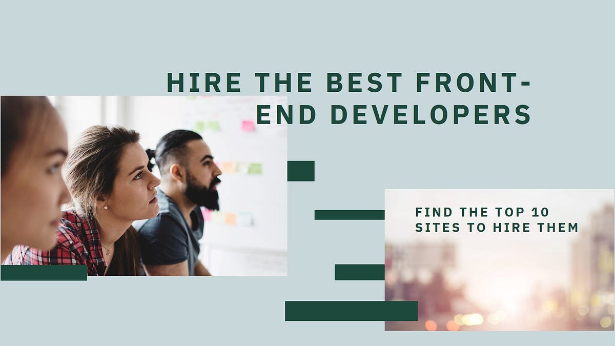 brady7845's tweet card. Why Finding the Right Front-End Developer Matters