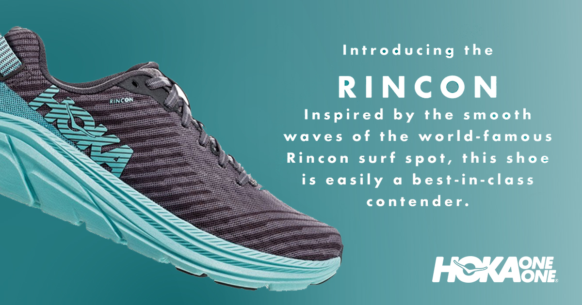 SQL_SERVER_DBA's tweet card. We teamed up with HOKA ONE ONE® to give away a pair of their all-new Rincon running shoe. Light enough for racing, but cushioned enough for big miles, the Rincon offers something for every athlete.