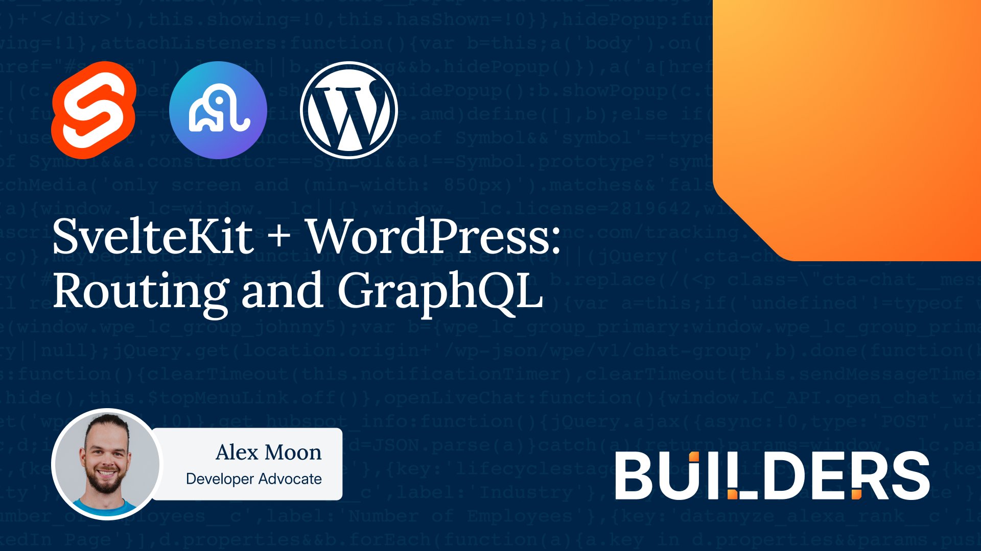 wpebuilders's tweet card. Are you interested in building a headless WordPress site using SvelteKit? SvelteKit makes for an amazing developer experience with headless WordPress. Learn how we handled routing and data fetching...