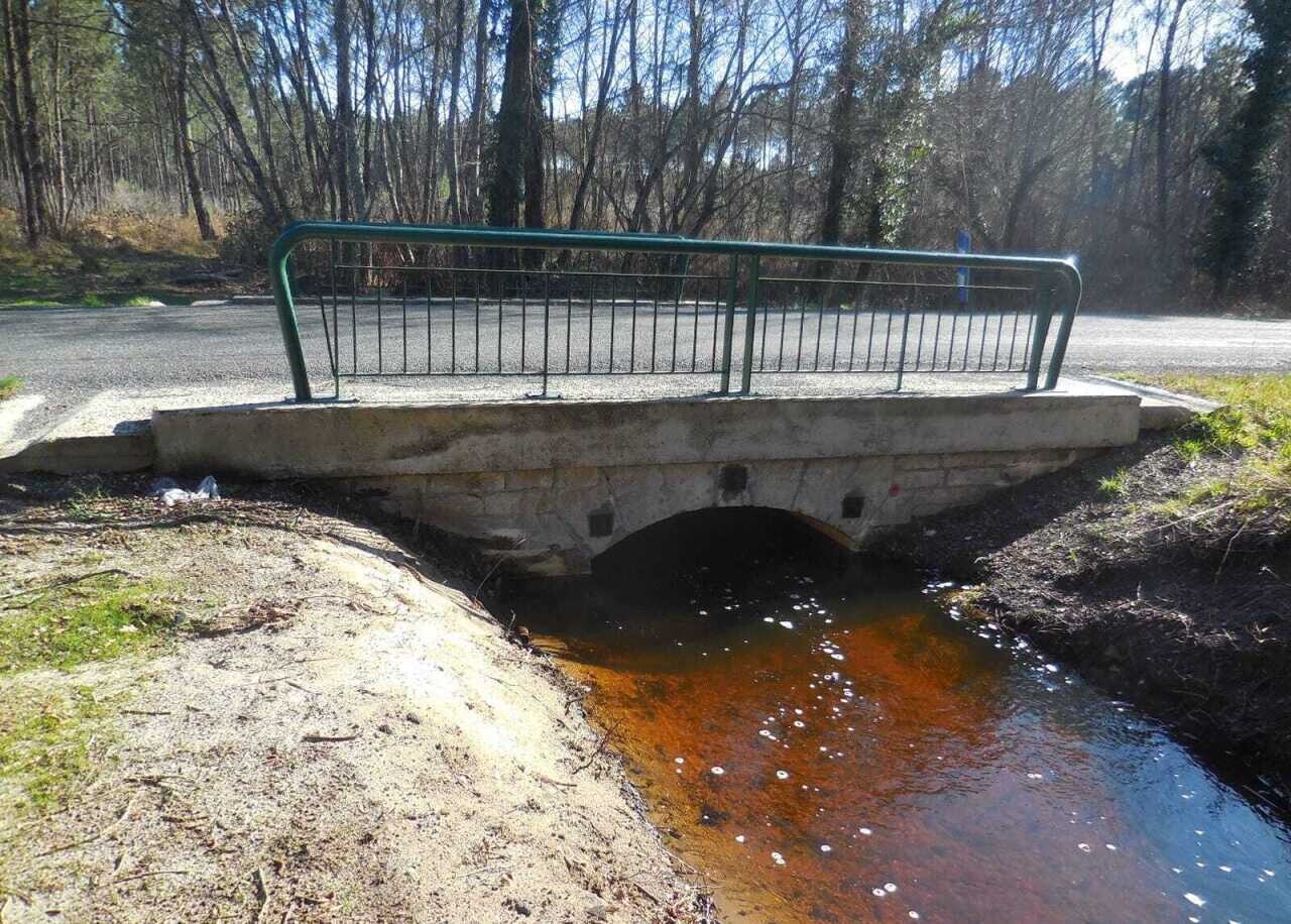 bernardpeyre1's tweet card. Entre Préchac et Bourideys (Gironde), la circulation n’était plus la même depuis quelques mois. Mais, les déviations, c’est bientôt terminé.