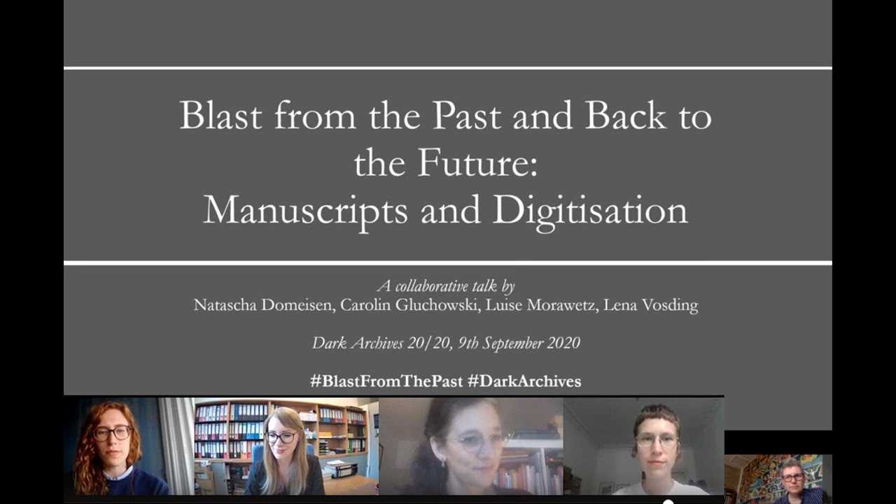 TeachingCodex's tweet card. Blast from the Past and Back to the Future: Manuscripts and Digitis...