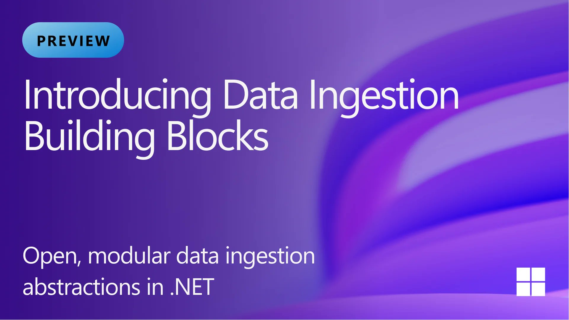 devdigest_today's tweet card. Announcing the preview of open, modular data ingestion building blocks in .NET, empowering developers to build scalable AI pipelines with seamless integration, extensibility, and easy getting started...