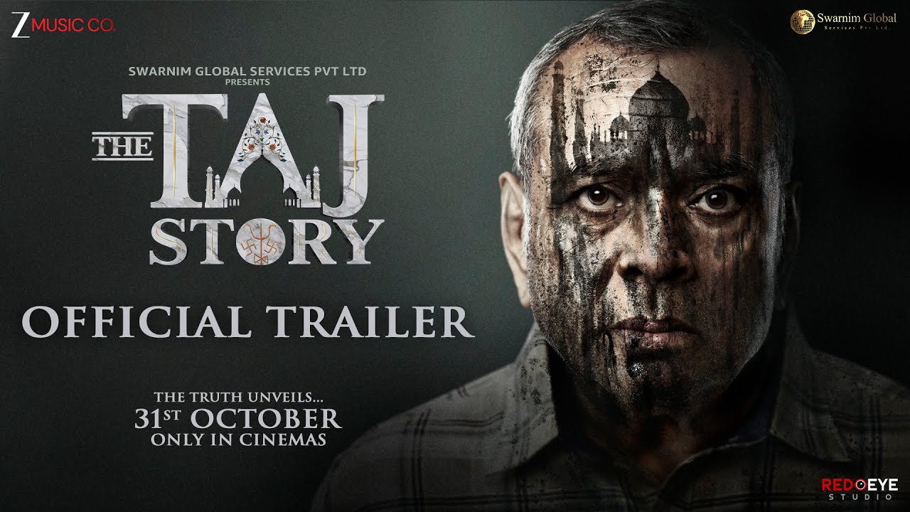 SirPareshRawal's tweet card. The TAJ Story - Official Trailer | Paresh Rawal, Zakir Hussain,...