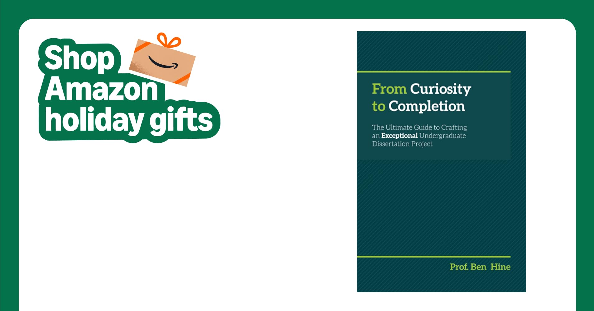 ProfHine's tweet card. Unlock the secrets to a successful dissertation project with this comprehensive and engaging guide tailored just for undergraduate students. "From Curiosity to Completion: Crafting an Exceptional...