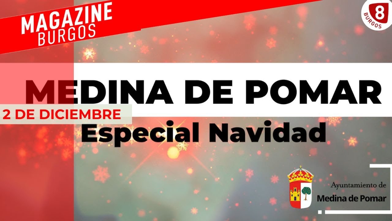 AytoMedina's tweet card. OCHO MAGAZINE| 2-12-2025 | ESPECIAL MEDINA DE POMAR