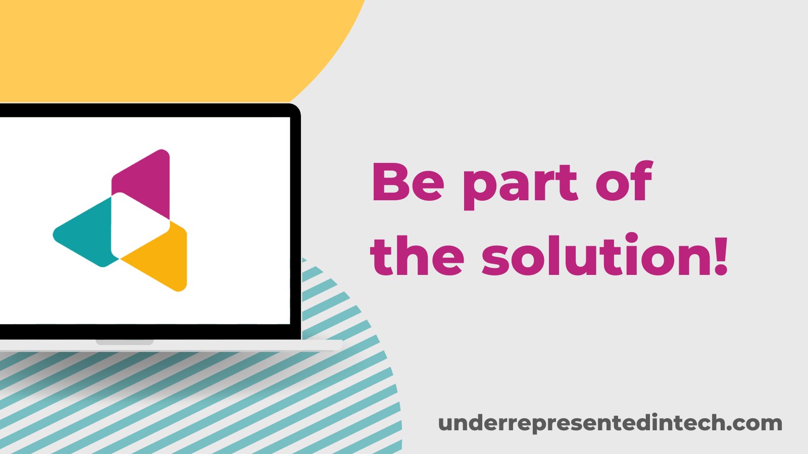 michelleames's tweet card. A database built with the goal of demystifying diversity in tech.