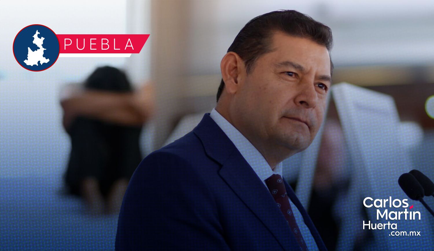 carlosmartinh's tweet card. Durante la cancelación de una estampilla postal conmemorativa a “Carmen Serdán”, la directora general de Correos de México, Violeta Abreu González señaló que el Estado de Puebla es una tierra marcada...