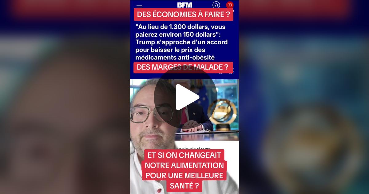 TheDOC2024's tweet card. 104 j'aime, 25 commentaires. « #donaldtrump #accord #médicaments #obésité #alimentation  »