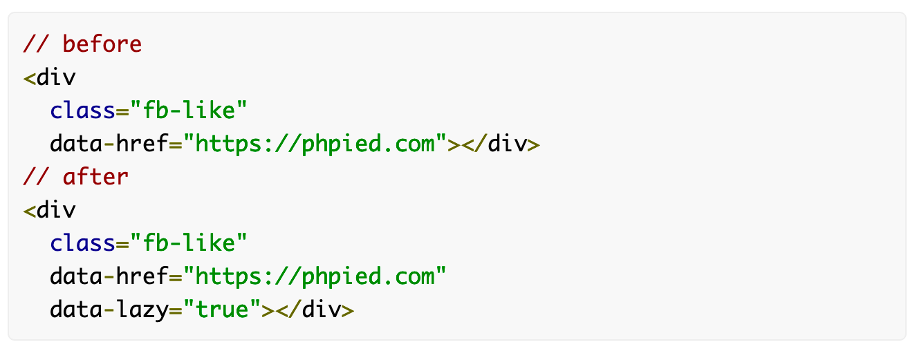 programmeratwk's tweet card. Add data-lazy="true" to your Facebook social plugins that are below the fold and make the web faster.
