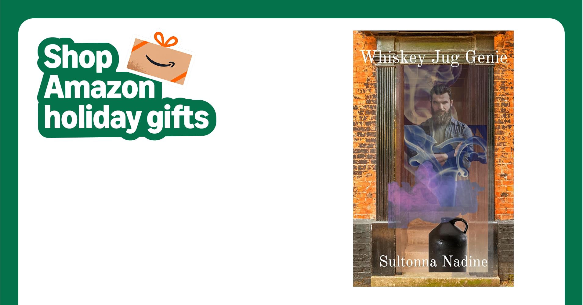 Sultonna's tweet card. Whiskey Jug Genie