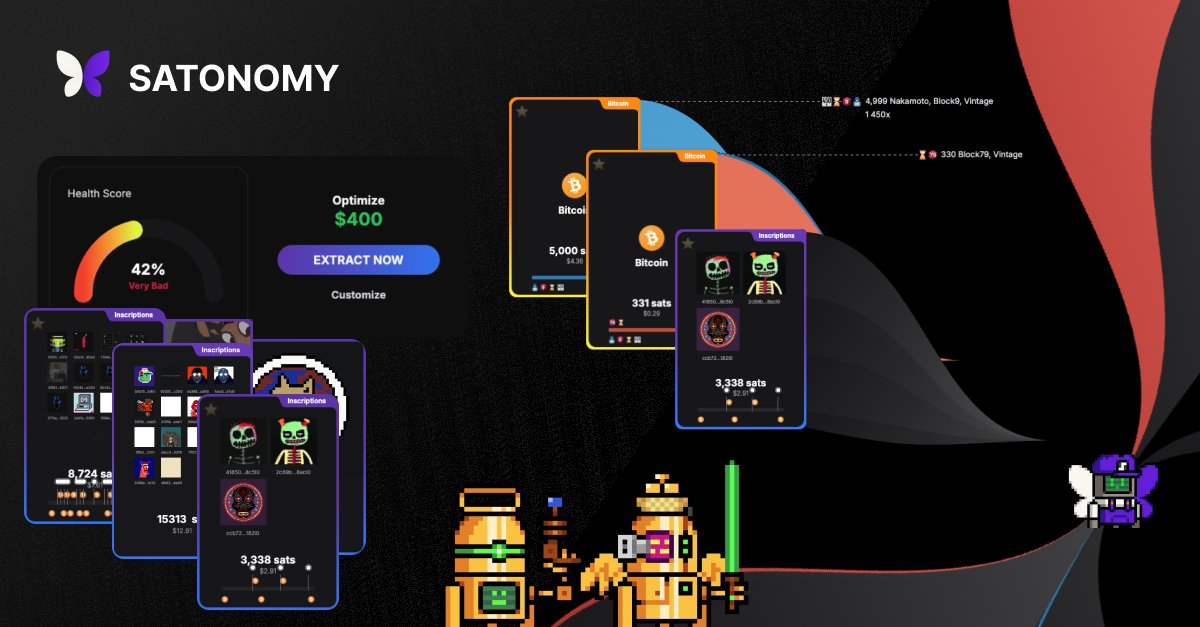 Web3MATO's tweet card. Track your wallet health, optimize your portfolio, and customize transactions.