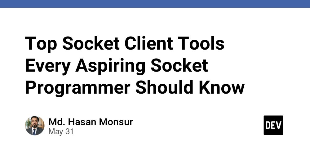 prod42net's tweet card. Top Socket Client Tools Every Aspiring Socket Programmer Should Know Discover essential socket client...