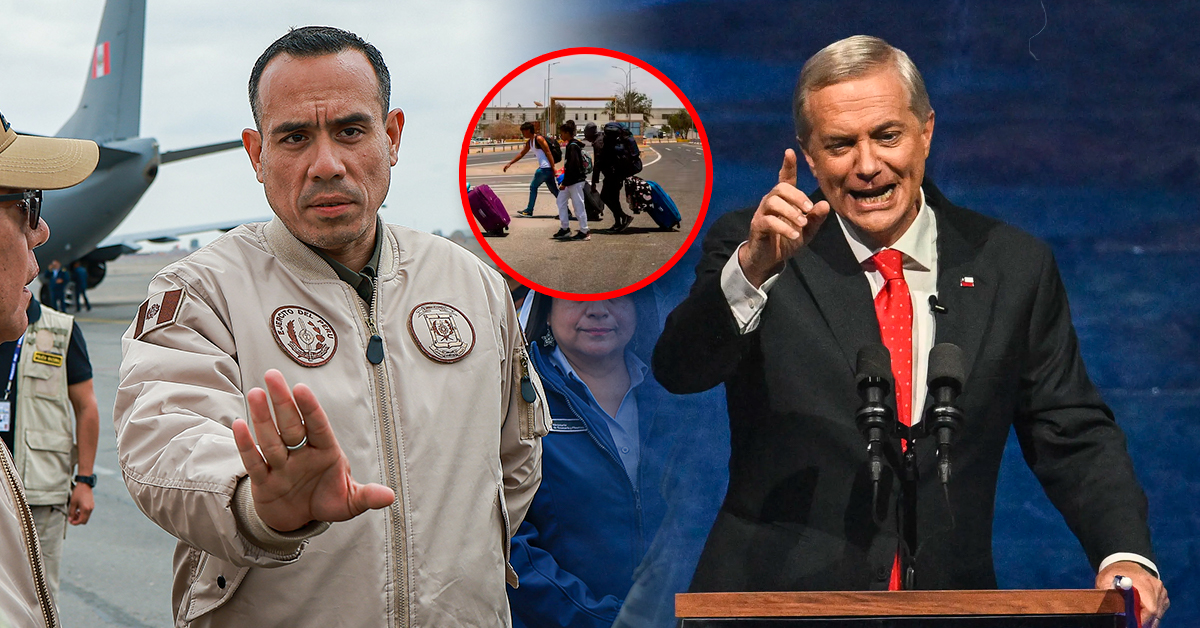 exitosape's tweet card. Durante su visita oficial a la frontera con Chile, el presidente reconoció que las advertencias del candidato chileno sobre deportaciones masivas fueron un factor en el aumento de migrantes irregul...