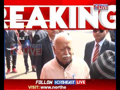 NELiveTV's tweet card. RSS Chief Mohan Bhagwat To Visit Manipur Tomorrow, 1st Time Since...