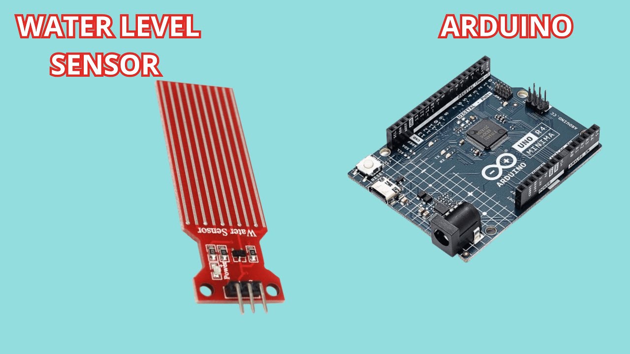 uploadideas's tweet card. This Arduino R4 Minima Water Level Sensor Will Blow Your Mind- Learn...