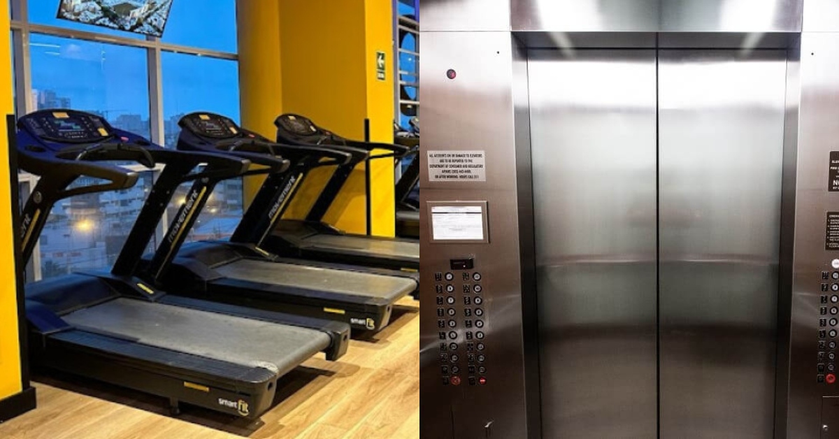 exitosape's tweet card. Un conocido gimnasio recibió una multa de parte de Indecopi por el accidente que una mujer sufrió en el ascensor de sus instalaciones. Son tres las infracciones que el organismo detectó.