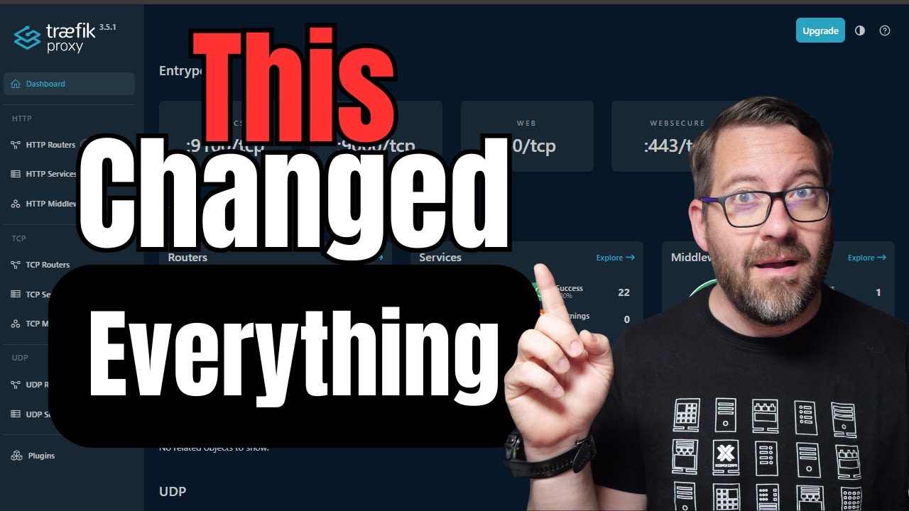 adevopsgirl_'s tweet card. I Replaced Nginx Proxy Manager with Traefik in My Home Lab (Here’s...