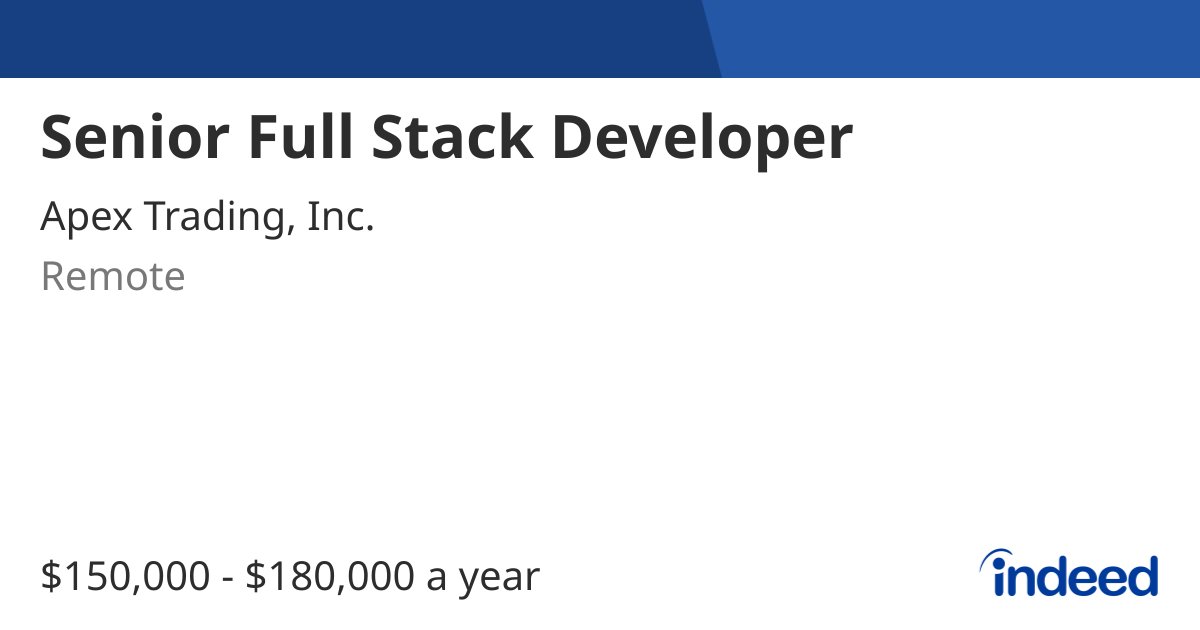 laraveljobs's tweet card. Apex Trading, Inc.