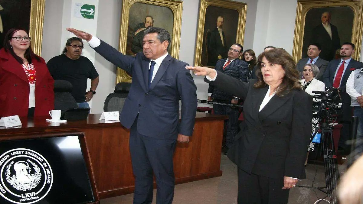 ElSoldeHgo's tweet card. Queda completo la integración con cinco magistrados al frente para resolver asuntos de impugnaciones de diferentes administrativos.