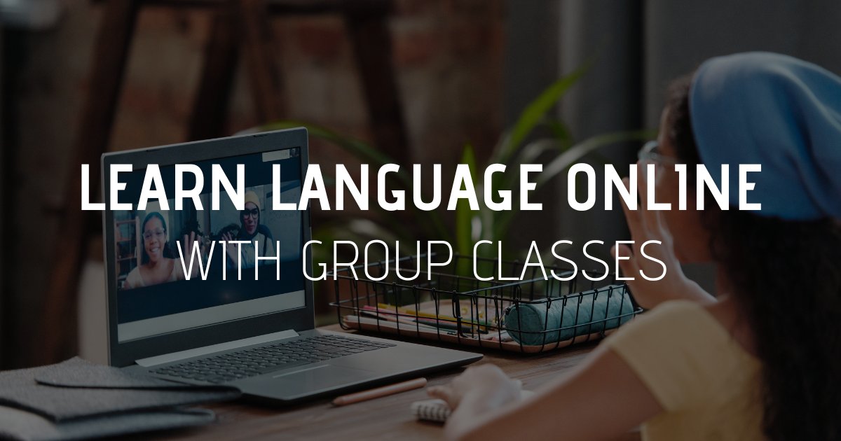 EnglishClass101's tweet card. Are you interested in learning English, but struggling with self-study? Learn together with other students in EnglishClass101's live group classes!