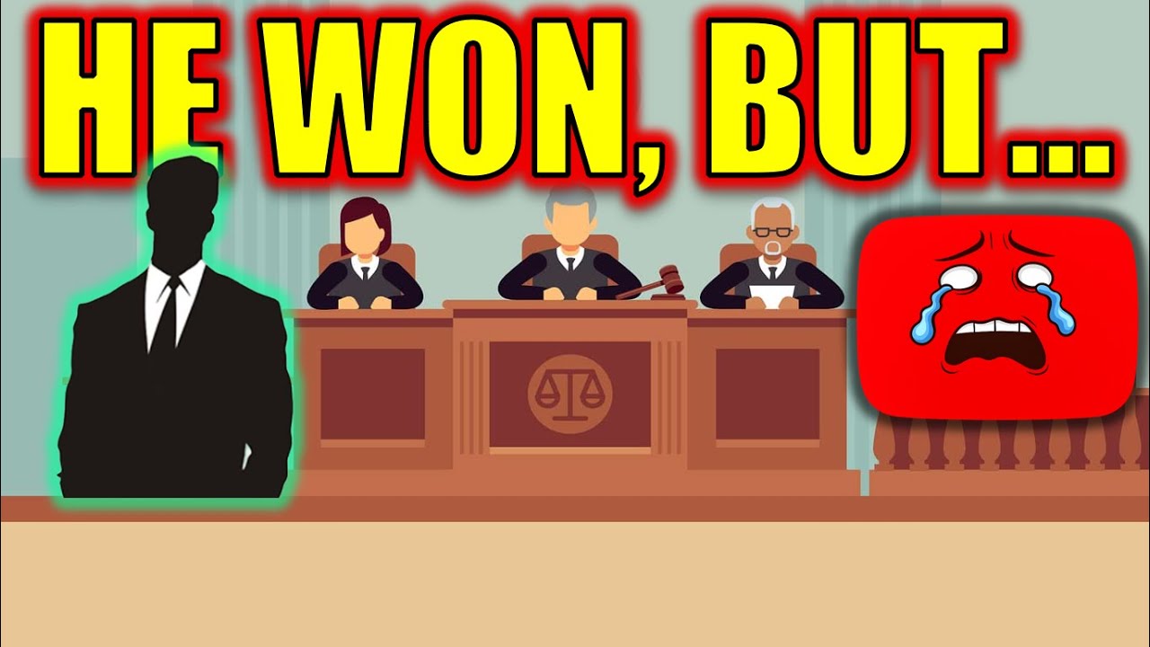DeepHumor's tweet card. He Legally DEFEATED YouTube, But...