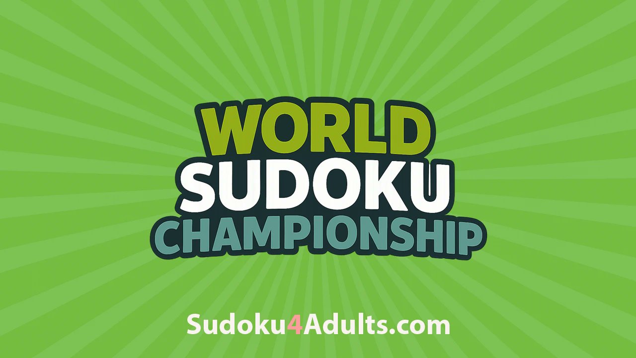 FreeSudokuGame's tweet card. Explore the WSC 2019 World Sudoku Championship in Kircheim, Germany. View results, official schedule, and the official instruction handbook.