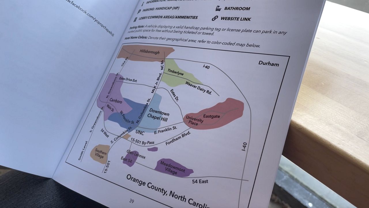 visitchapelhill's tweet card. New Orange County accessibility guide is released