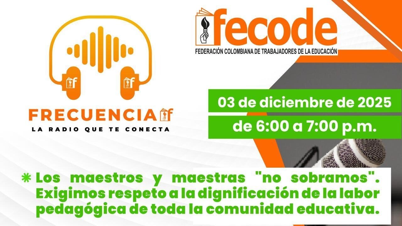 fecode's tweet card. Frecuencia F - 3 de diciembre de 2025