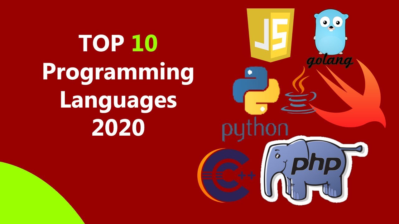 WCoderZone's tweet card. Most popular 10 programming languages 2020 || which programming...