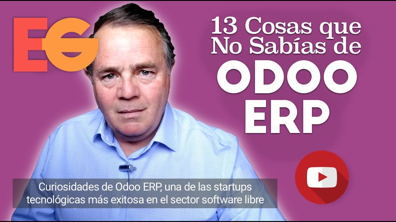 odooerp's tweet card. 13 Cosas que No Sabías de Odoo ERP: estrategia de start up, rebrand...