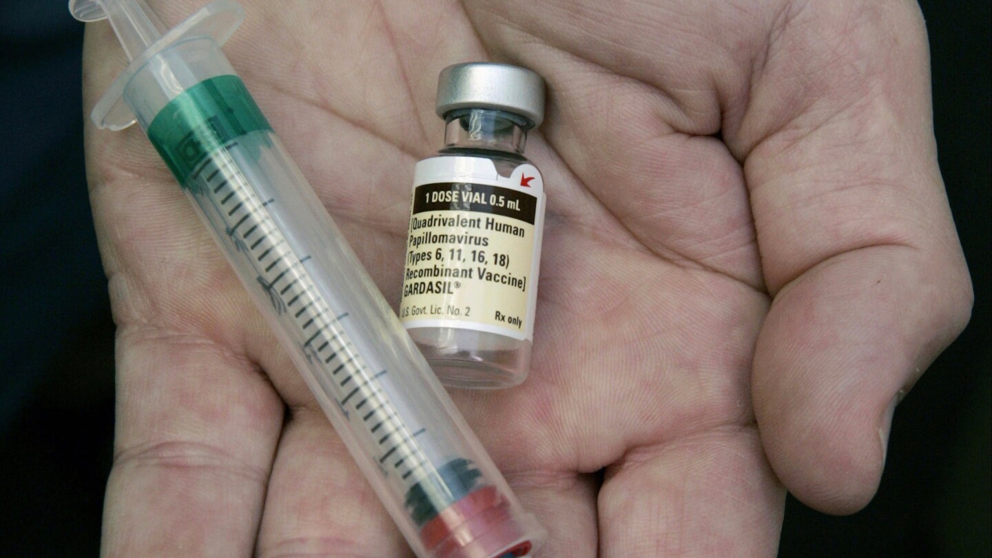 AP's tweet card. A new study suggests a single HPV vaccination appears just as effective as two doses at preventing the viral infection that causes cervical cancer.