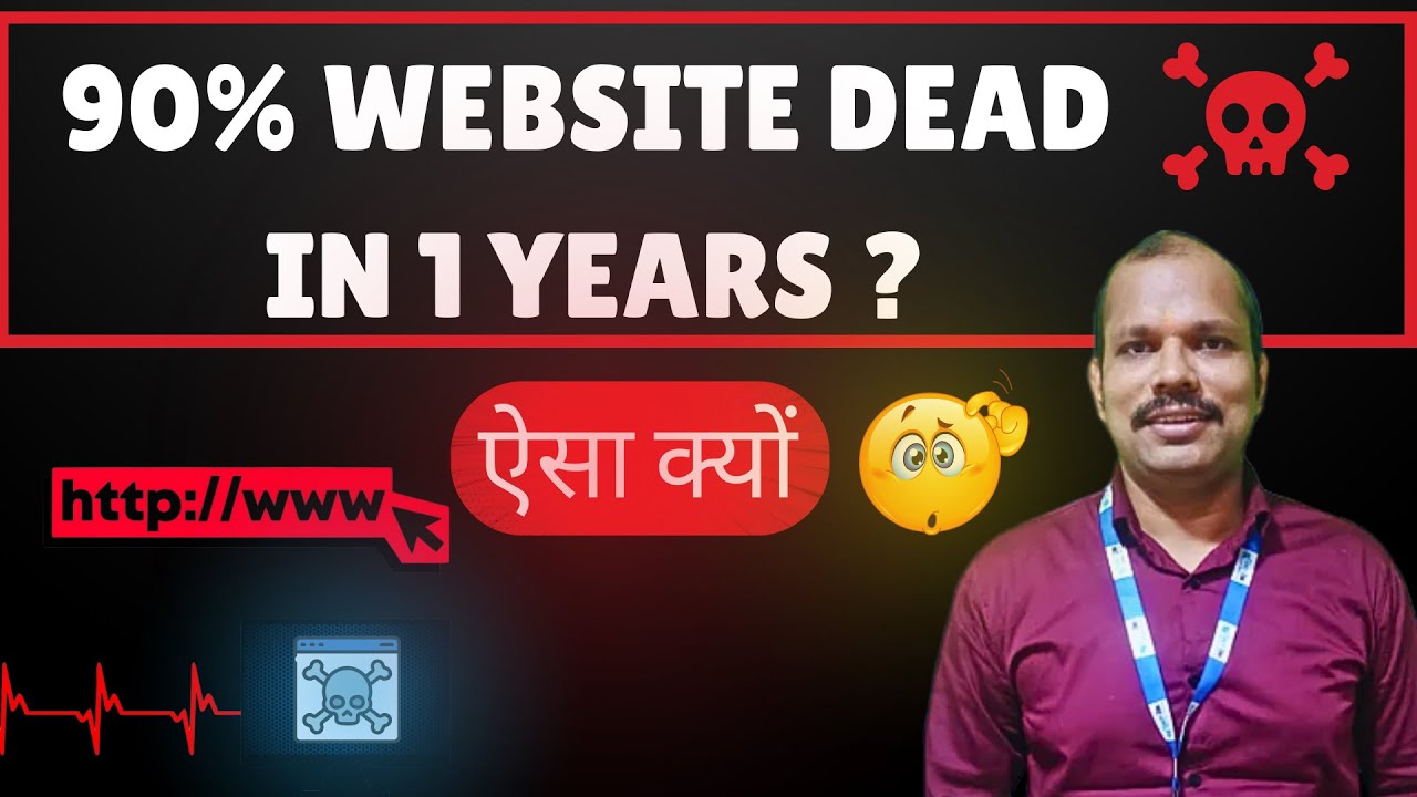 KashishPhul2902's tweet card. 90 % Website Dead in 1 Year Why ? || 5 Reasons Due to Which Business...