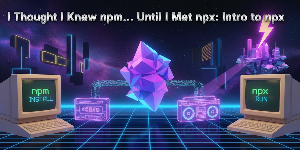 NodejsTrends's tweet card. Hey everyone, today I will be showing you some basics about npx. If you have been developing for a while, you should have heard or used this before atleast once. I recently had to create an npm pac...