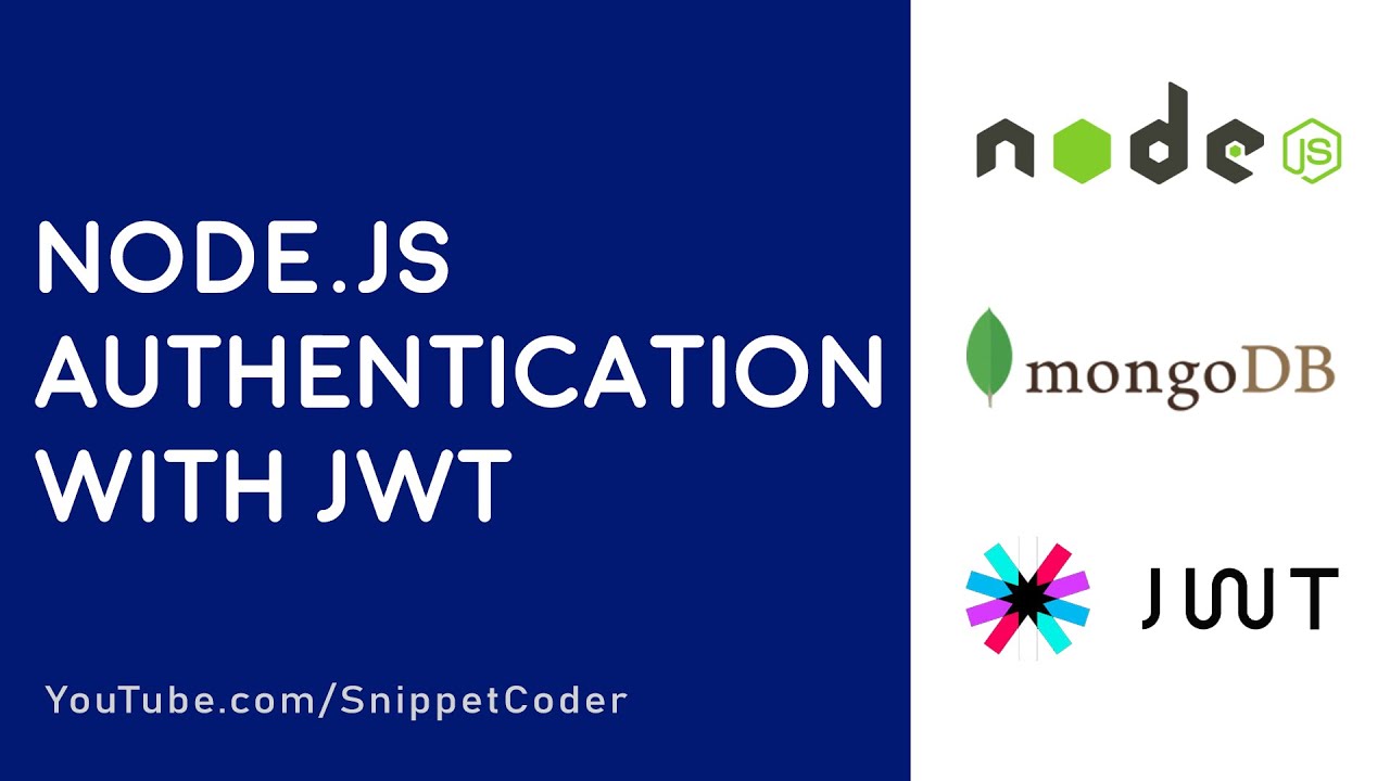 SnippetCoder's tweet card. Node JS Register and Login API using JWT & MongoDB