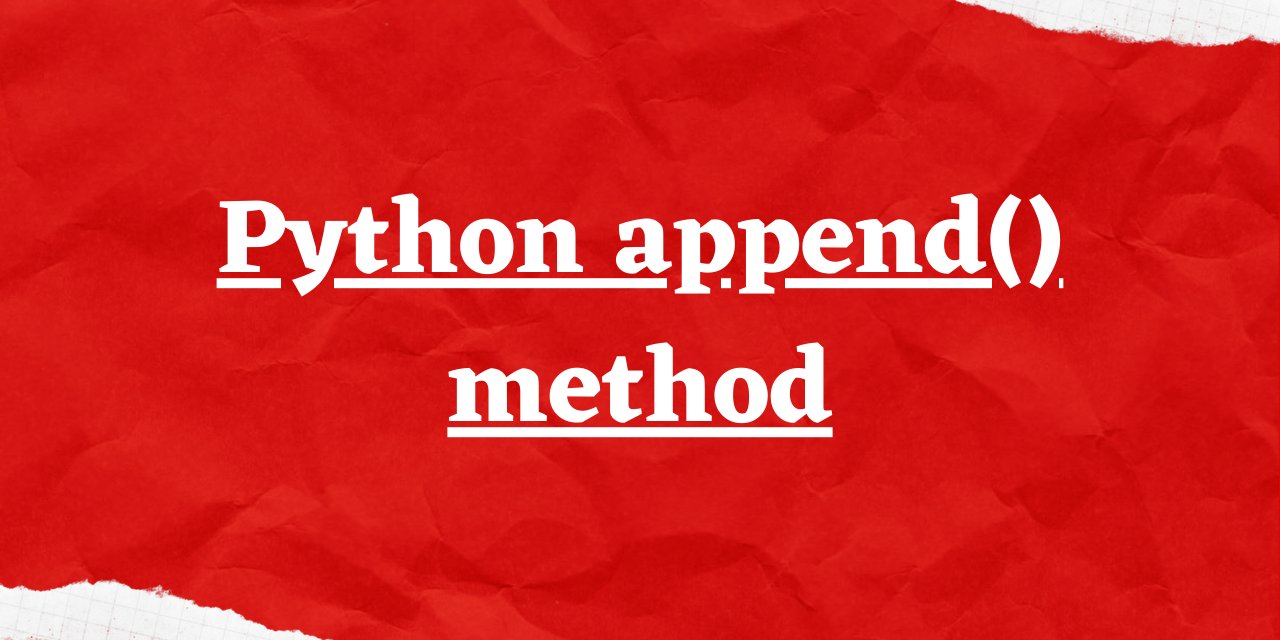 PankajWebDev's tweet card. Hey, folks! In this article, we will focus on ways to append an array in Python.
