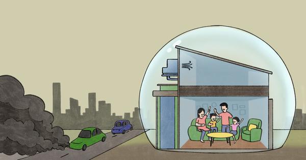 sharmasupriya's tweet card. Some are sealing their homes off in “clean air bubbles”. But will the rising popularity of such solutions discourage authorities from solving the problem?