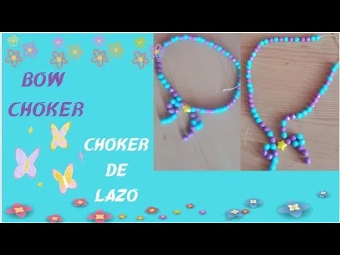 sarah24h's tweet card. Lindo #choker #lazo #diy #tutorial