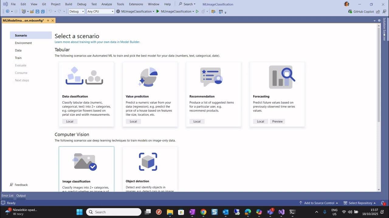 axteon_'s tweet card. Train an Image Classification ML Model in Visual Studio | Flowers...